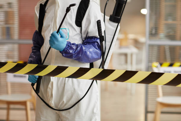 Professional Infectious Disease Decontamination technician working in Mineola, IA